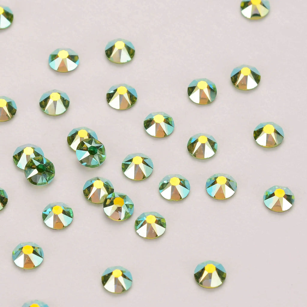 High Quality Big Pack 16 Cut Facets Rhinestone 14400 PCS Crystal AB Non Hot Fix Flatback Rhinestones for Dress