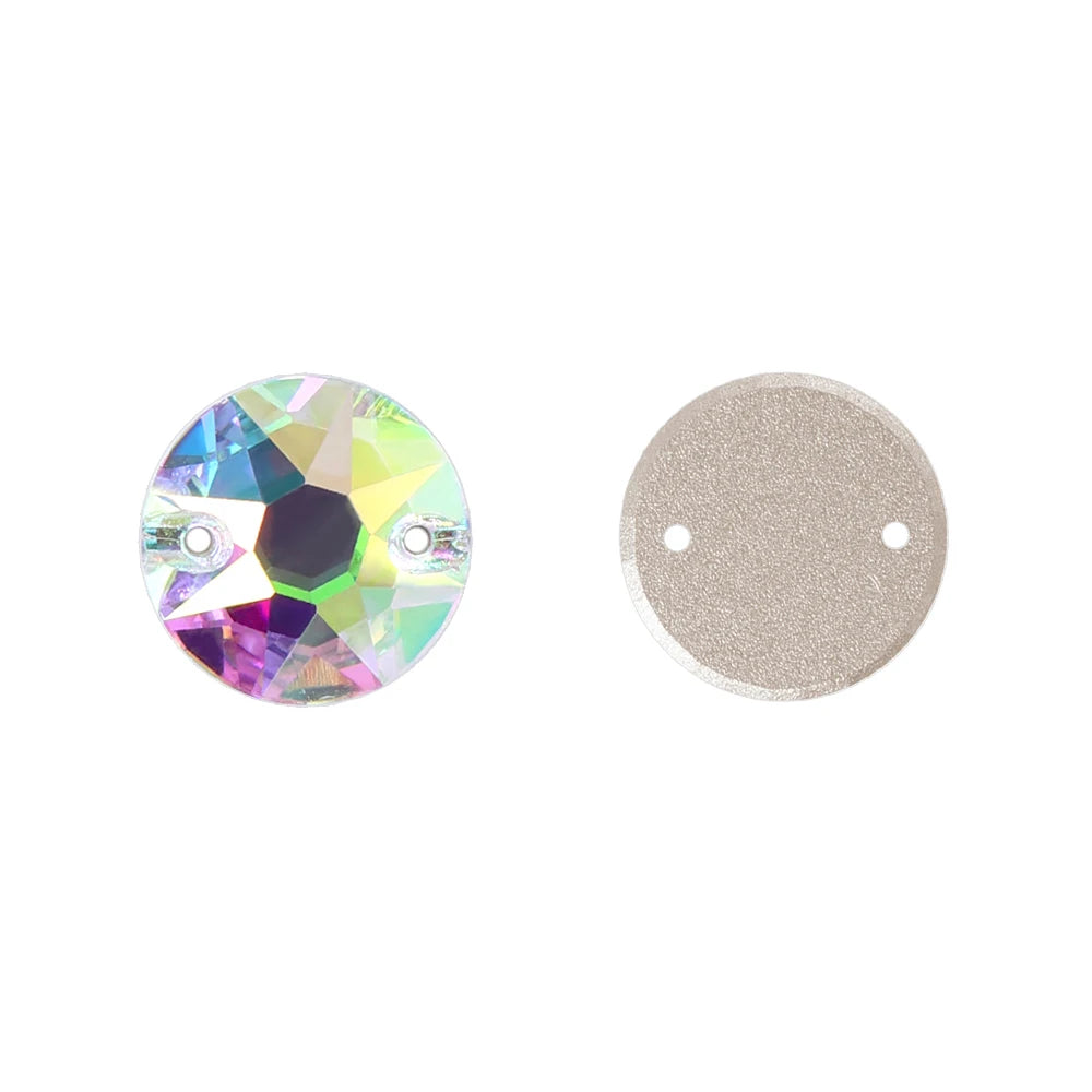 Wholesale XIRIUS Rhinestones 3288  Crystal AB Sew-on Rhinestones Glass  Flatback Rhinestones Sewing Stones for Dress