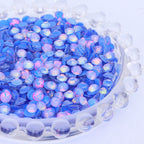 QIYI Wholesale Rhinestone Bulk Glitter Bling Diamond Mocha Opal Non Hotfix Glass Rhinestones Trimmings for Nail Crystals