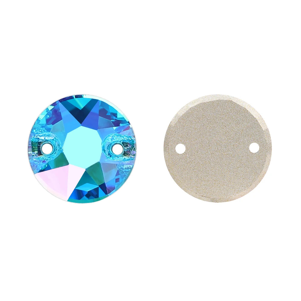 Wholesale XIRIUS Rhinestones 3288  Crystal AB Sew-on Rhinestones Glass  Flatback Rhinestones Sewing Stones for Dress