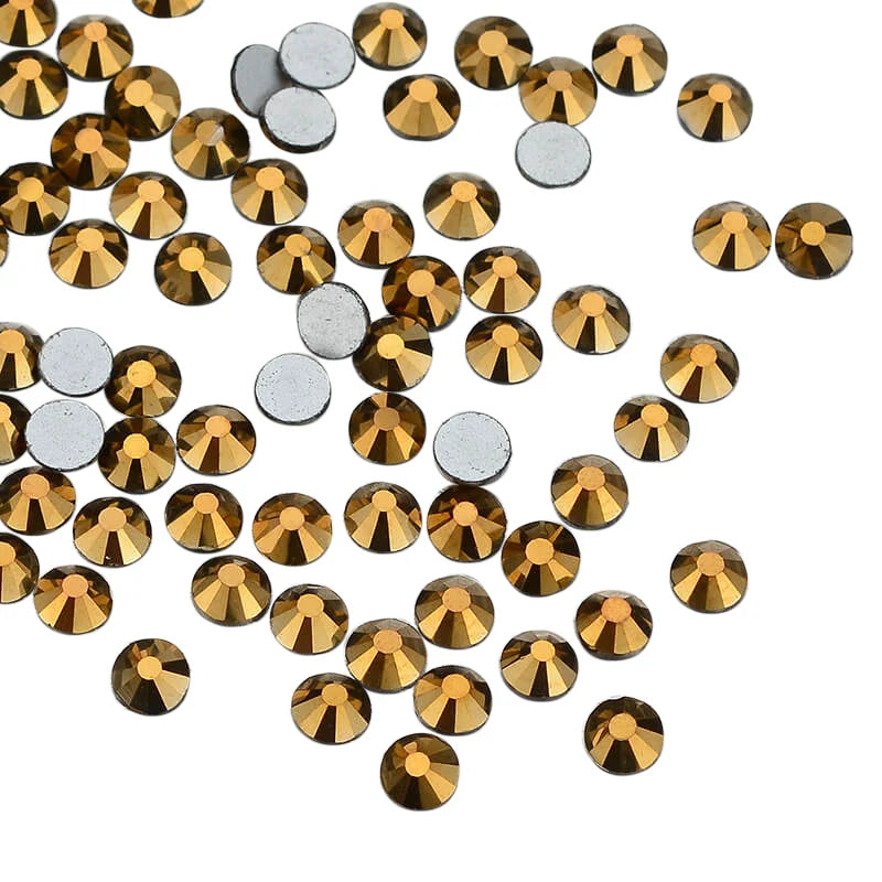 Wholesale Customize 1440pcs Stone SS6 Flatback Rhinestones Bulk Bling Bling Rhinestone Strass Crystal for Garment Accessories
