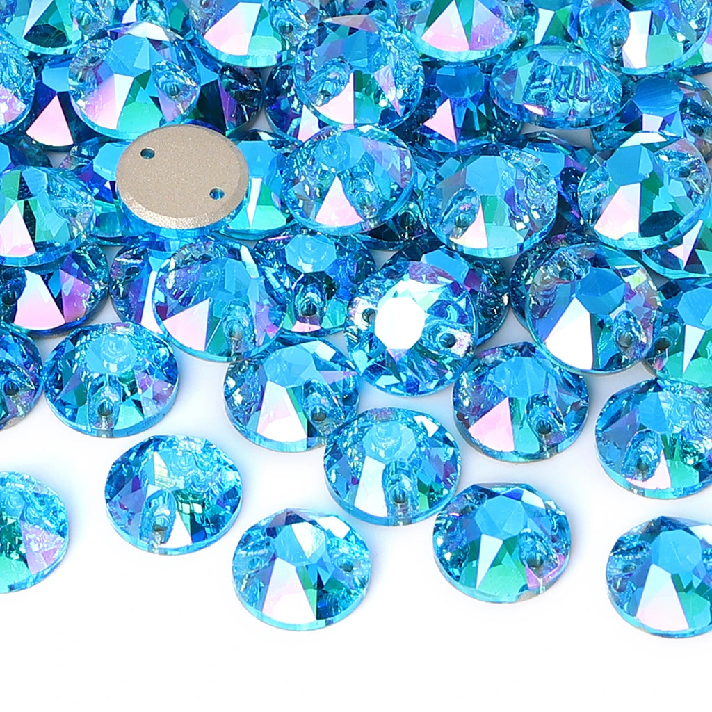 Wholesale XIRIUS Rhinestones 3288  Crystal AB Sew-on Rhinestones Glass  Flatback Rhinestones Sewing Stones for Dress