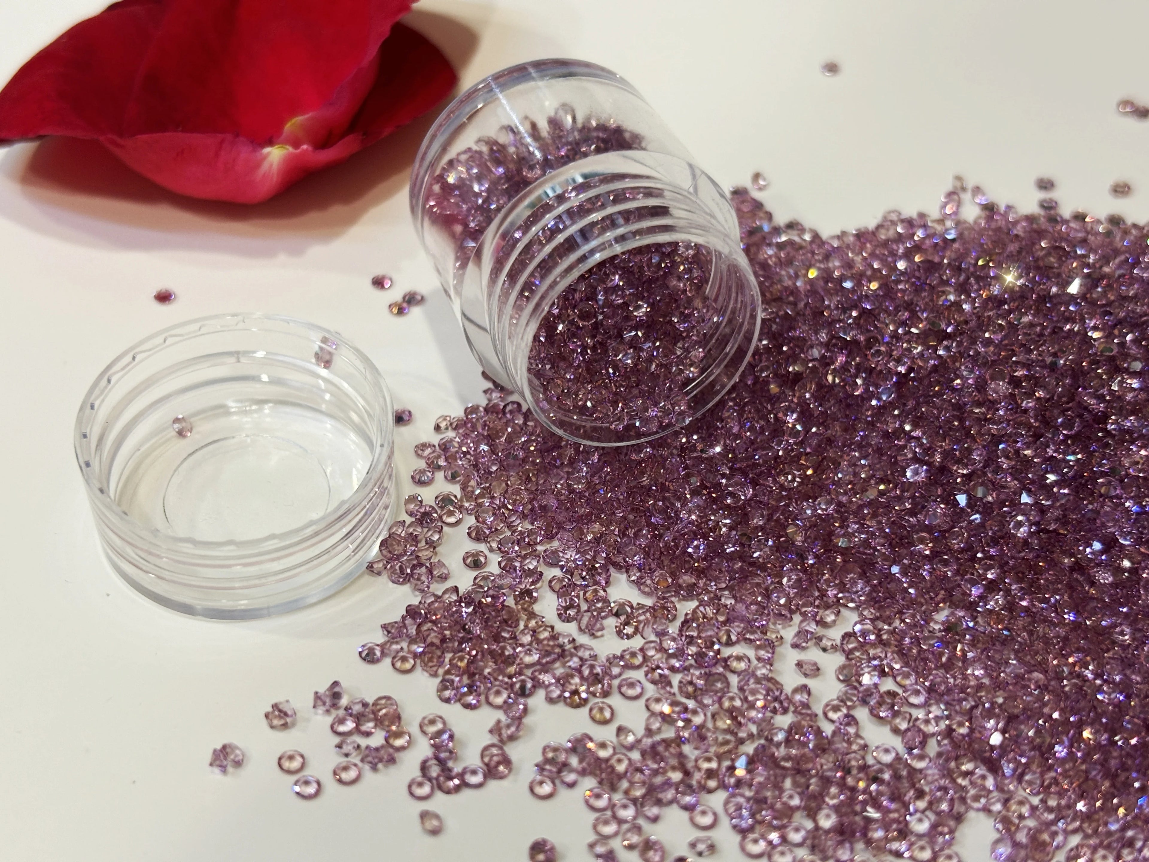 Factory Direct 2mm Crystal Resin Rhinestone Nail Art Rhinestone Jewelry Decoration Point Back Rhinestone