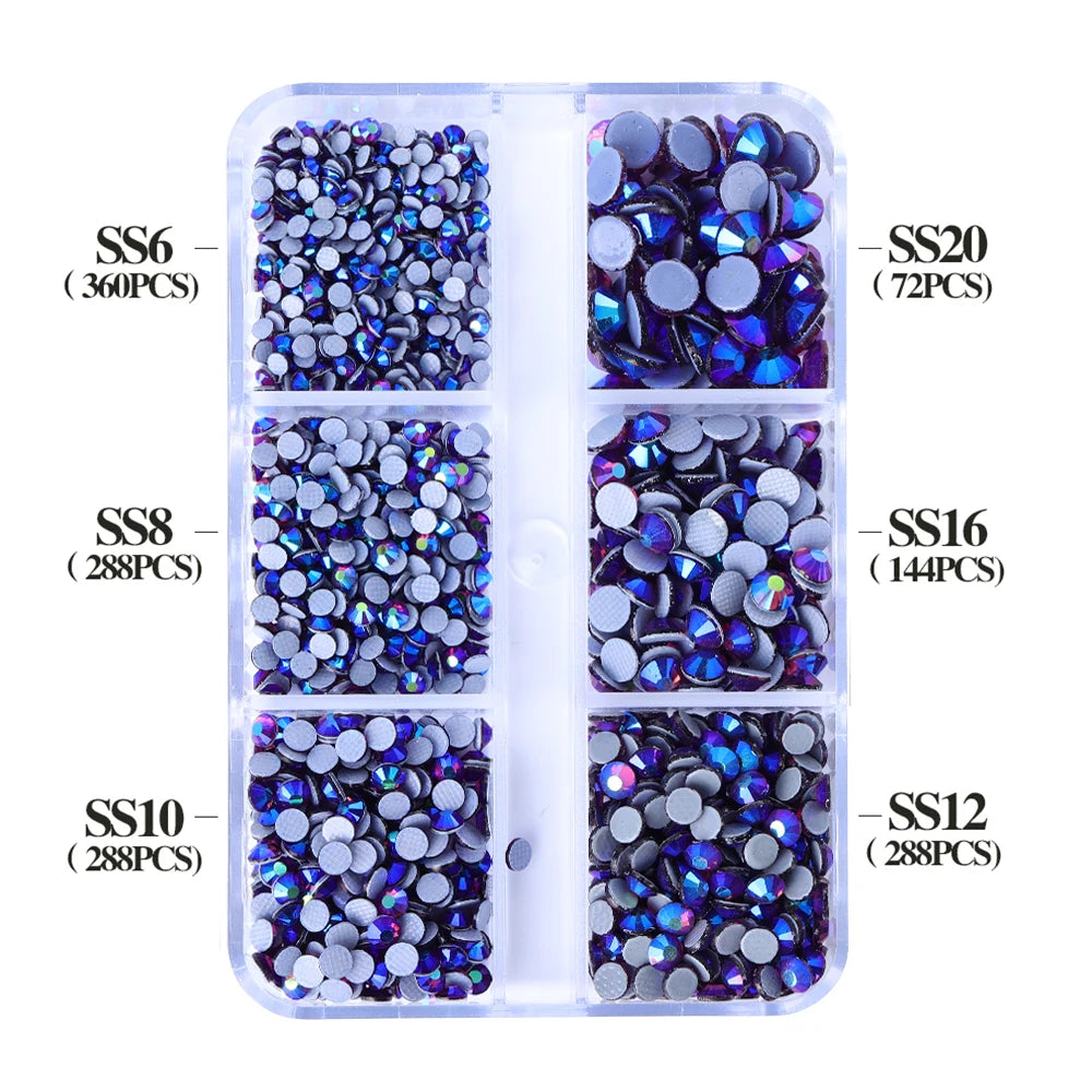 Hot Selling Factory Price Glass Iron on Rhinestone Crystal Rhinestones Hotfix for Stones and Crystals for Clothes