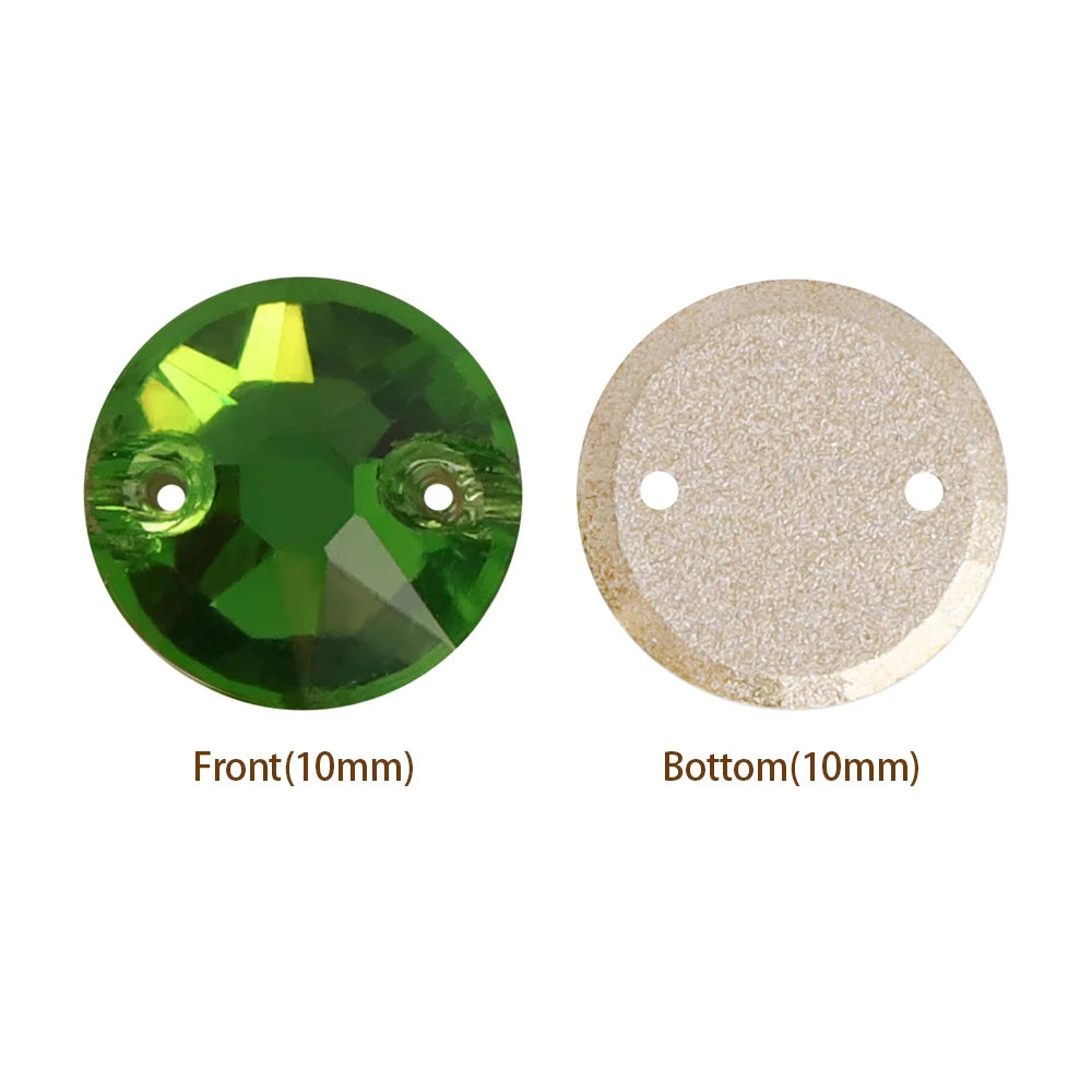 QIYI Factory Direct Wholesale Top Quality Durable Innovative Design Luxury Minimalist Versatile XIRIUS Sew-on Stone for DIY