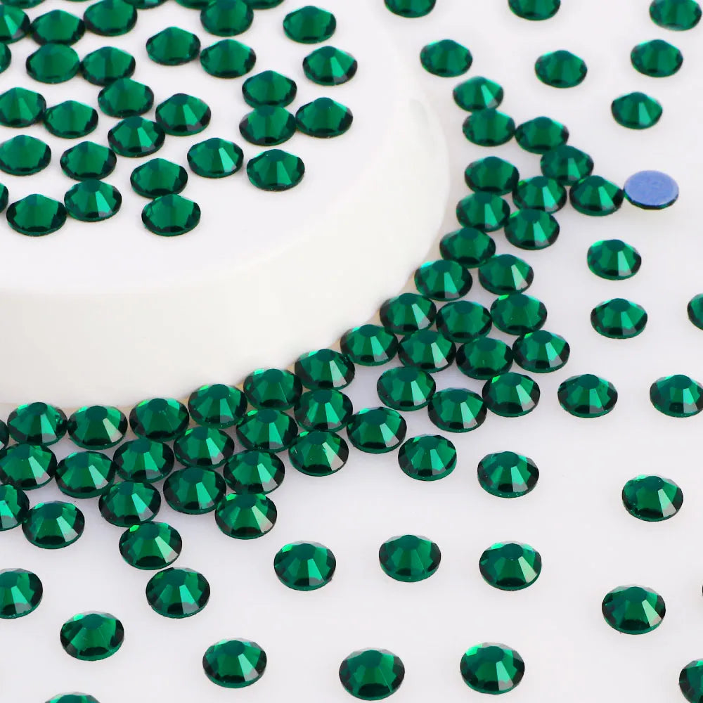 Factory Wholesale Over 200 Colors German Intensive Glue Hotfix Stone SS20 Glass Crystal AB Hot Fix Rhinestones for Wedding Dress