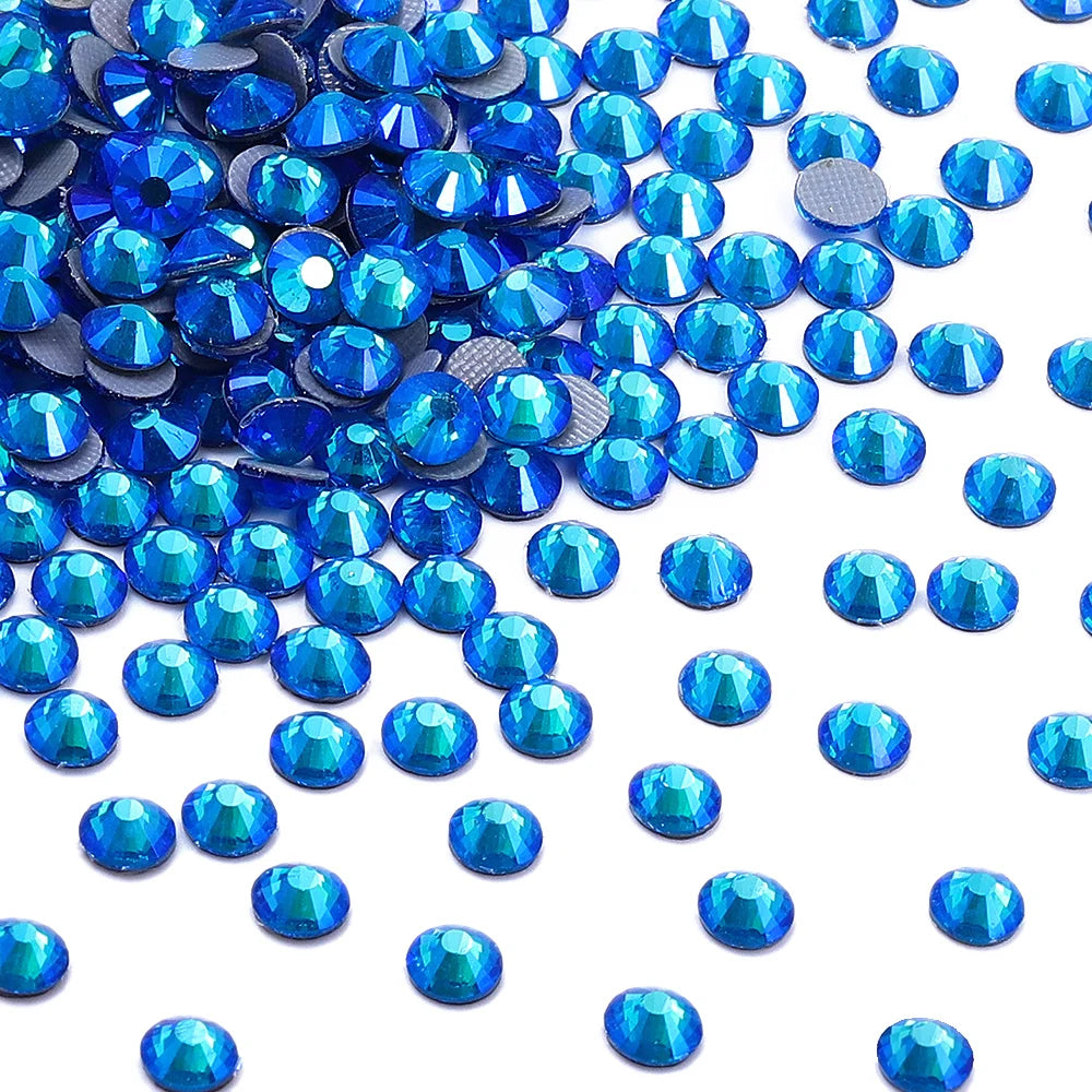 Hotfix Glass 60+Colors Rhinestone Crystal AB High Quality Rhinestones Bulk Crystals Stones Garment Accessories for Clothing