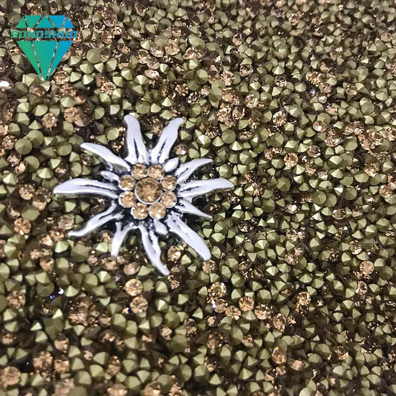 Wholesale Hot Fixed Bulk Rhinestones Multifunctional Pointed Base Rhinestone Decoration