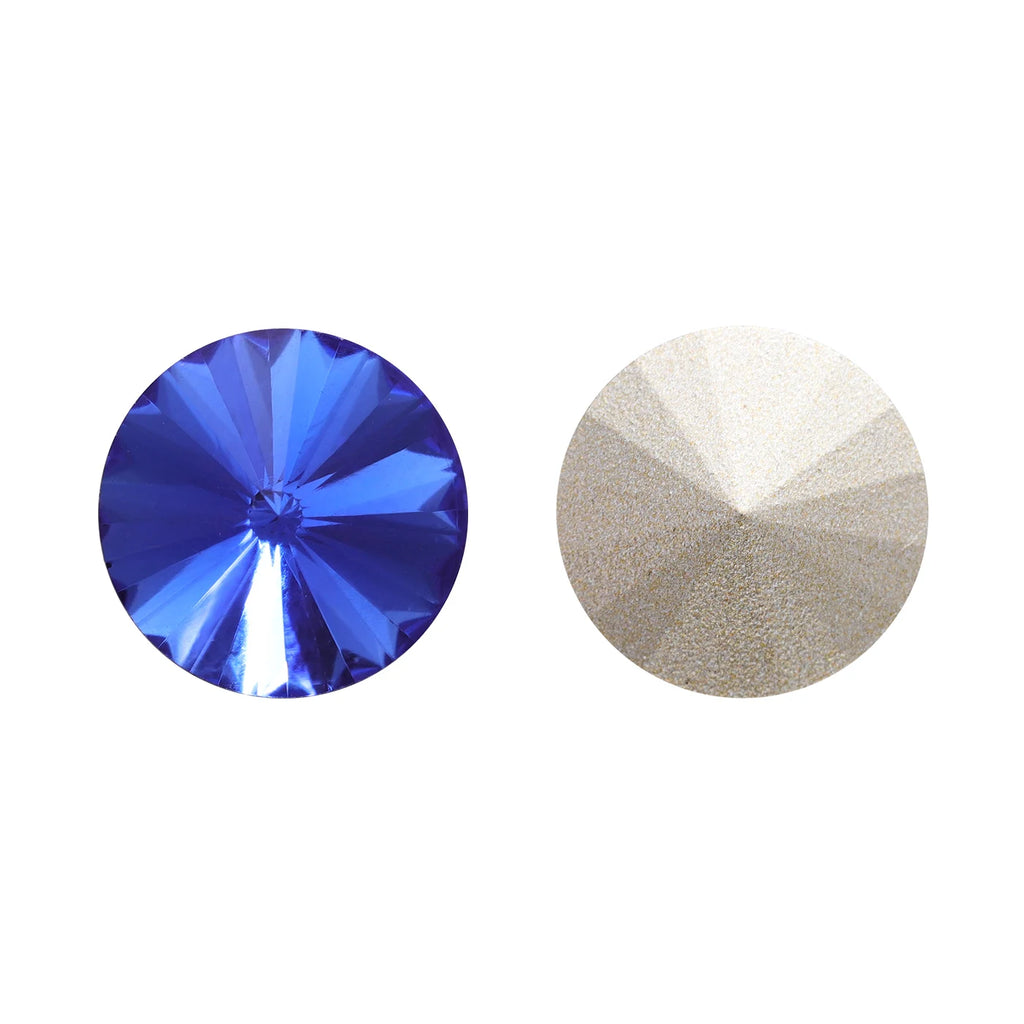 1122 QIyi  New Product Explosion Rivoli Shape Eco-friendly Materials Trendy Design K9 Glass Point Back Rhinestone for DIY