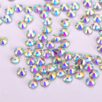 Wholesale Crystal Hotfix Rhinestones Bulk Custom Sticker Glass Rhinestones Flatback for  Blingbling Transfers Clothes Shoes