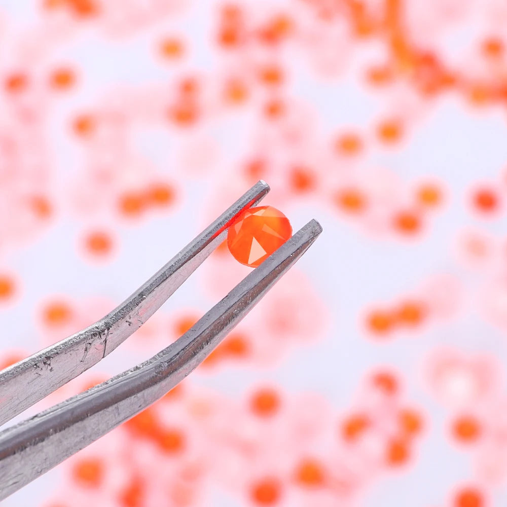 16Cuts Neon Green Colors Glass Crystal Rhinestone SS10-SS40 8 Big 8 Small Crystal Strass Bling Bling Flatback Rhinestones