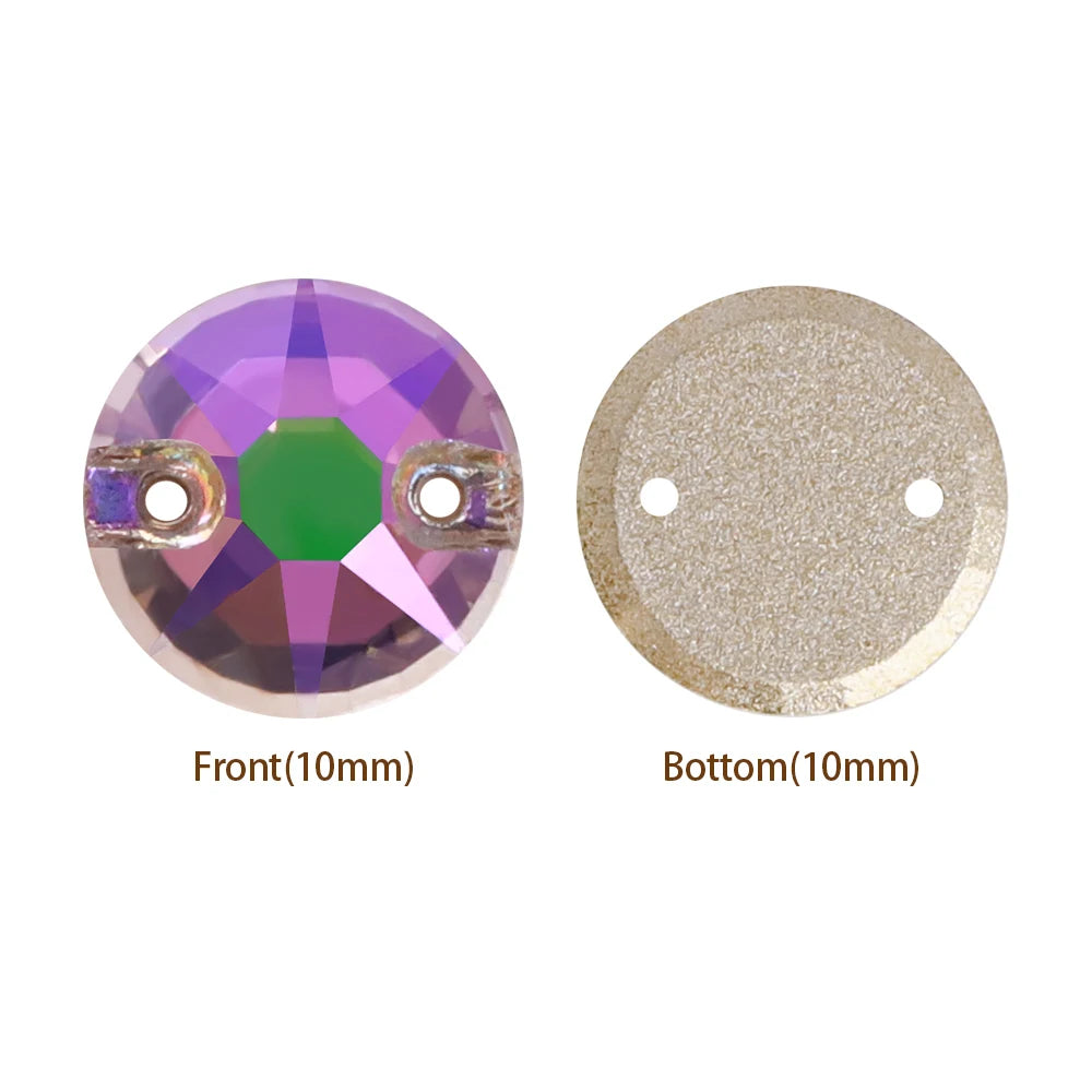 QIYI Factory Direct Wholesale Top Quality Durable Innovative Design Luxury Minimalist Versatile XIRIUS Sew-on Stone for DIY