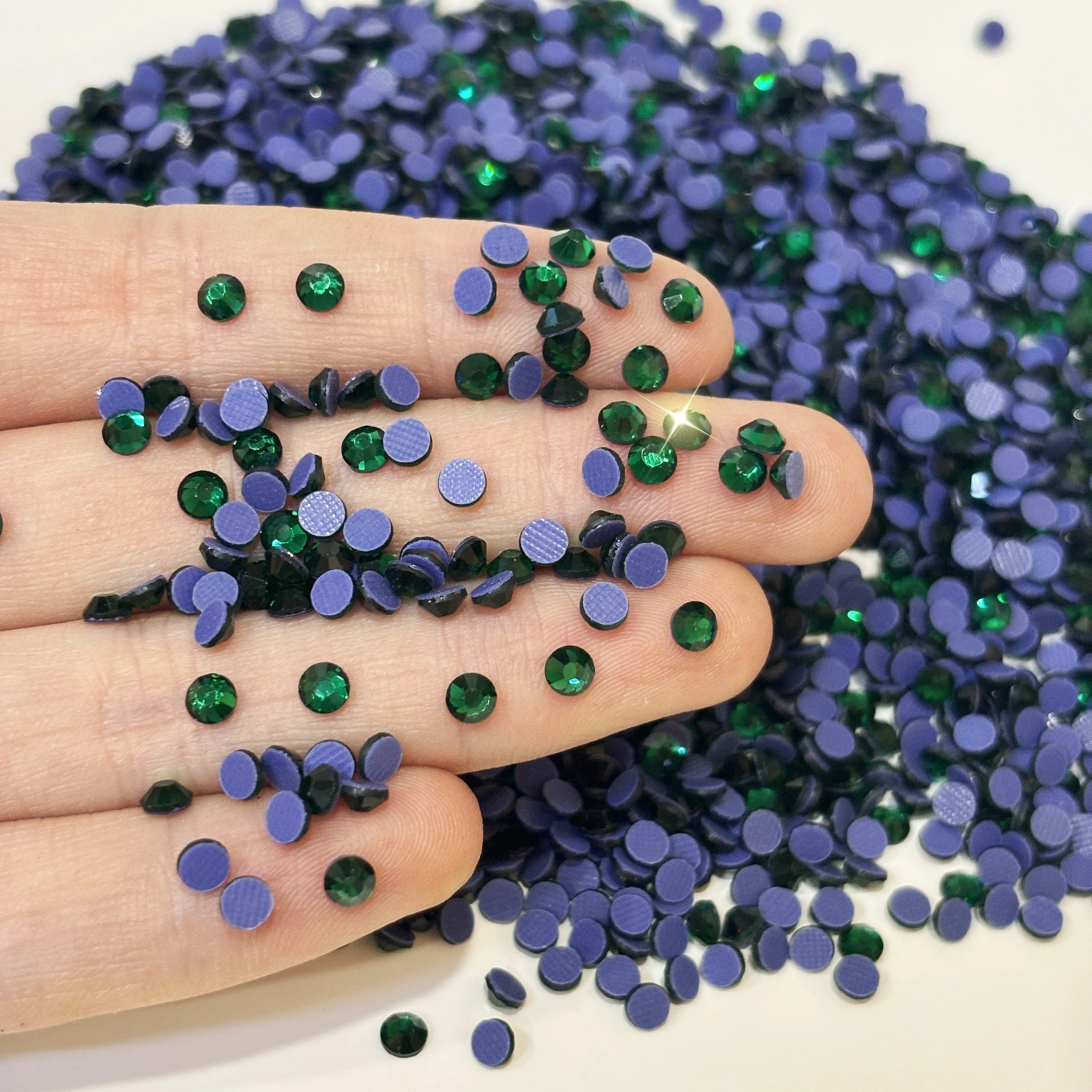 Bulk Shiny Glass Rhinestones Crystal Flatback AB DIY Nail Art Shoe Garment Decorations Hot Fix Glue-On Rhinestone