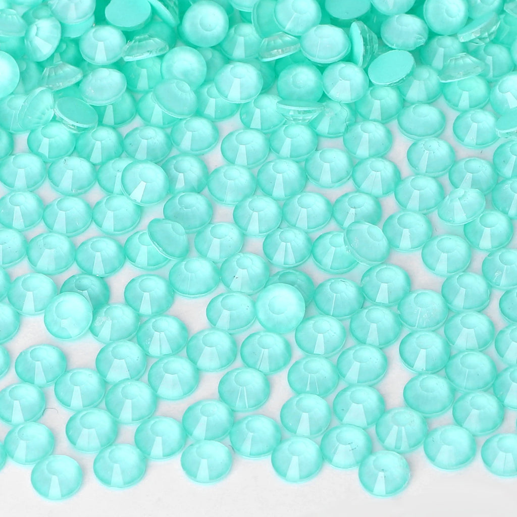 2024 New Colors Neon Glow in the Dark Bling Bling Macaron Non Hotfix Flat Back Rhinestones Glass Bulk Glass Crystal