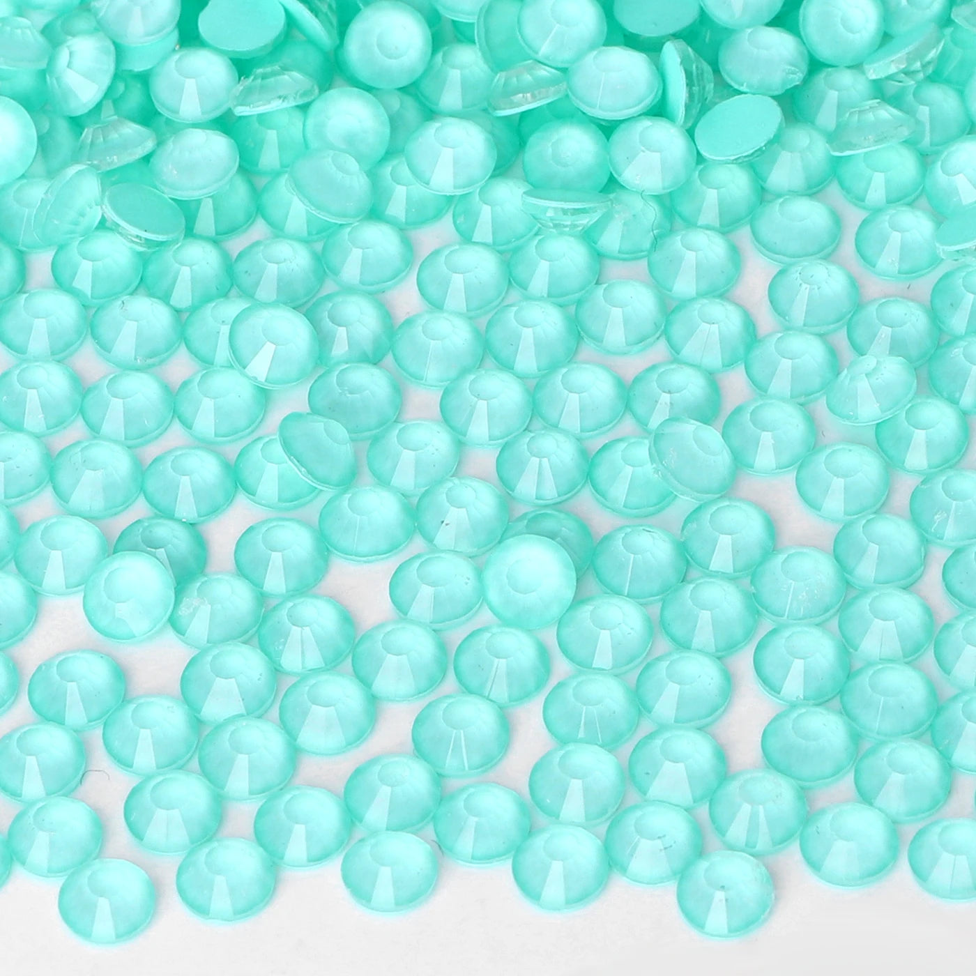 2024 New Colors Neon Glow in the Dark Bling Bling Macaron Non Hotfix Flat Back Rhinestones Glass Bulk Glass Crystal