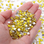September New Colors Wholesale Baby Blue Rhinestone New Design Non Hotfix  Flat Back Crystal Glass  for DIY Nail Clothing