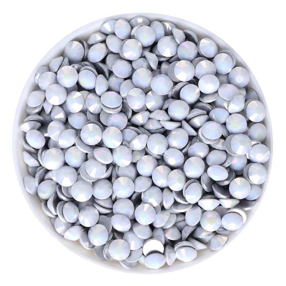 QIYI SS10-SS20 1130-1187 14400pcs Non Hot Fix Factory Direct Wholesale High Quality Durable Glass Crystal Rhinestones for Girls