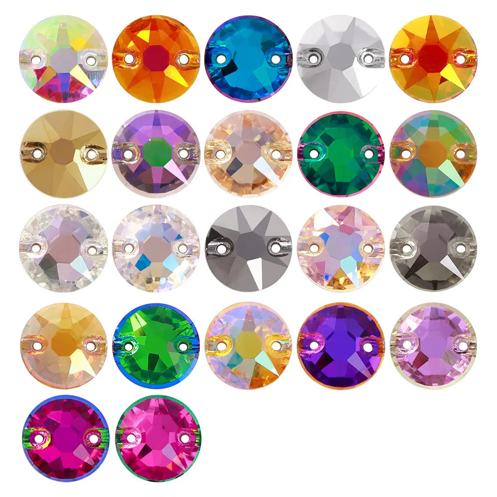 QIYI Factory Direct Wholesale Top Quality Durable Innovative Design Luxury Minimalist Versatile XIRIUS Sew-on Stone for DIY