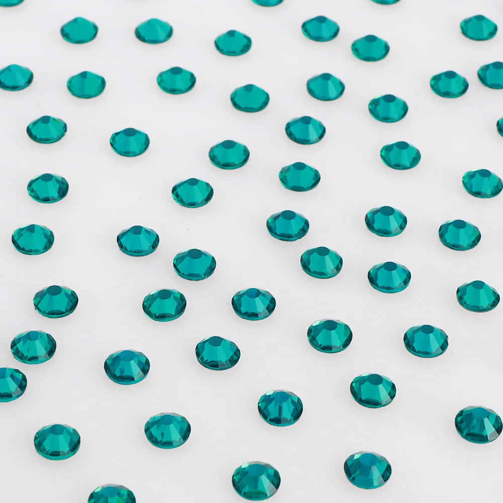 Whosale SS5-SS30 Flat Back Iron on Strass  30 Colors Transfer Rhinestone Flatback Hotfix Rhinestone  for Garment