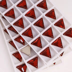 K9 High Quality Red Series Sew on Glass Sewing Stone Crystal Rhinestones for Dancing Gament Decoration