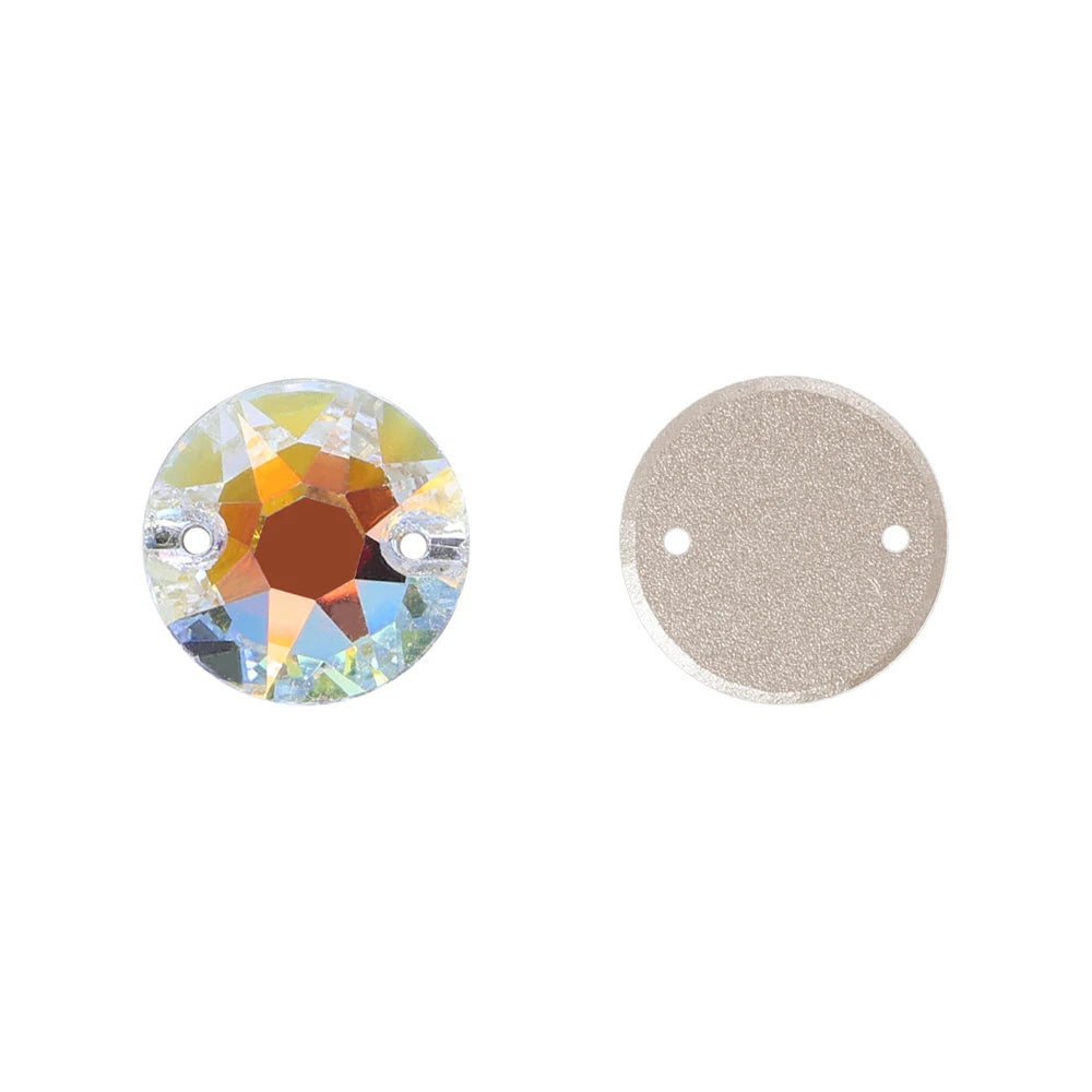 Wholesale XIRIUS Rhinestones 3288  Crystal AB Sew-on Rhinestones Glass  Flatback Rhinestones Sewing Stones for Dress