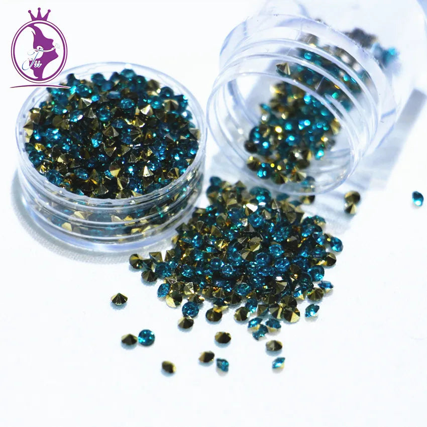 Wholesale 3mm Resin Diamond Rhinestones Point-Bottom Diamond Clothing Processing Accessories DIY Materials Crystal