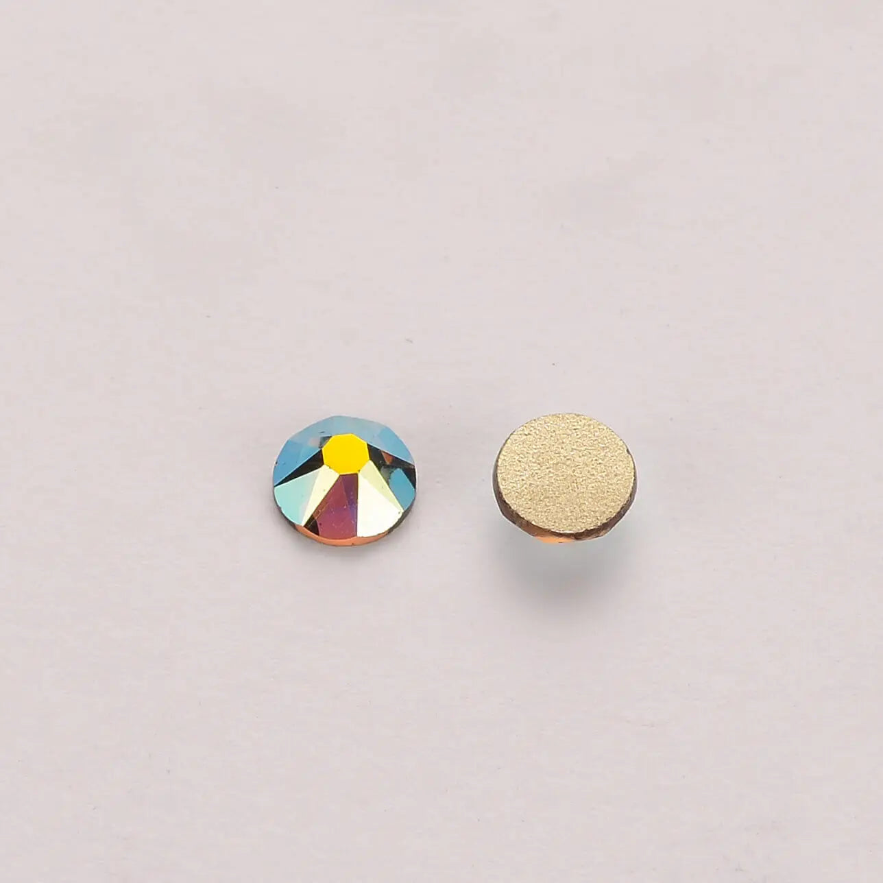 Wholesale Bulk 14400pcs Complete Colors 2088 16 Cut 8big8small AB Color Glass Rhinestones Gold Flatback Non Hotfix for Nail Art