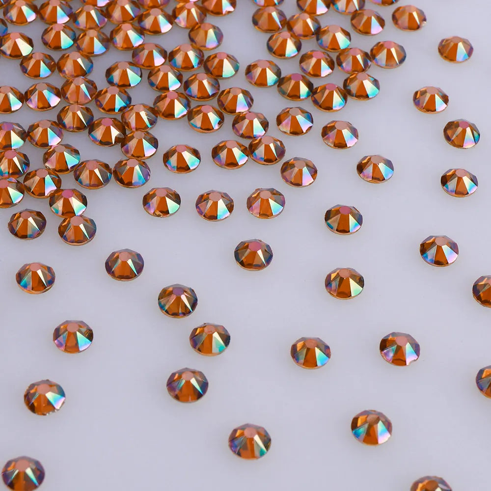 Sparkling Nail Art 2088 16 Cut 8 Big 8 Small Facets Glass Non Hot Fix Rhinestone for Rhinestone Shoes Sneaker