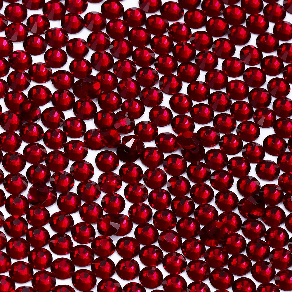 QIYI Latest Fashion Popular Style SS3-SS20 1001-1129 Colors Non Hot Fix High Quality Durable Glass Crystal Rhinestones for Shoes