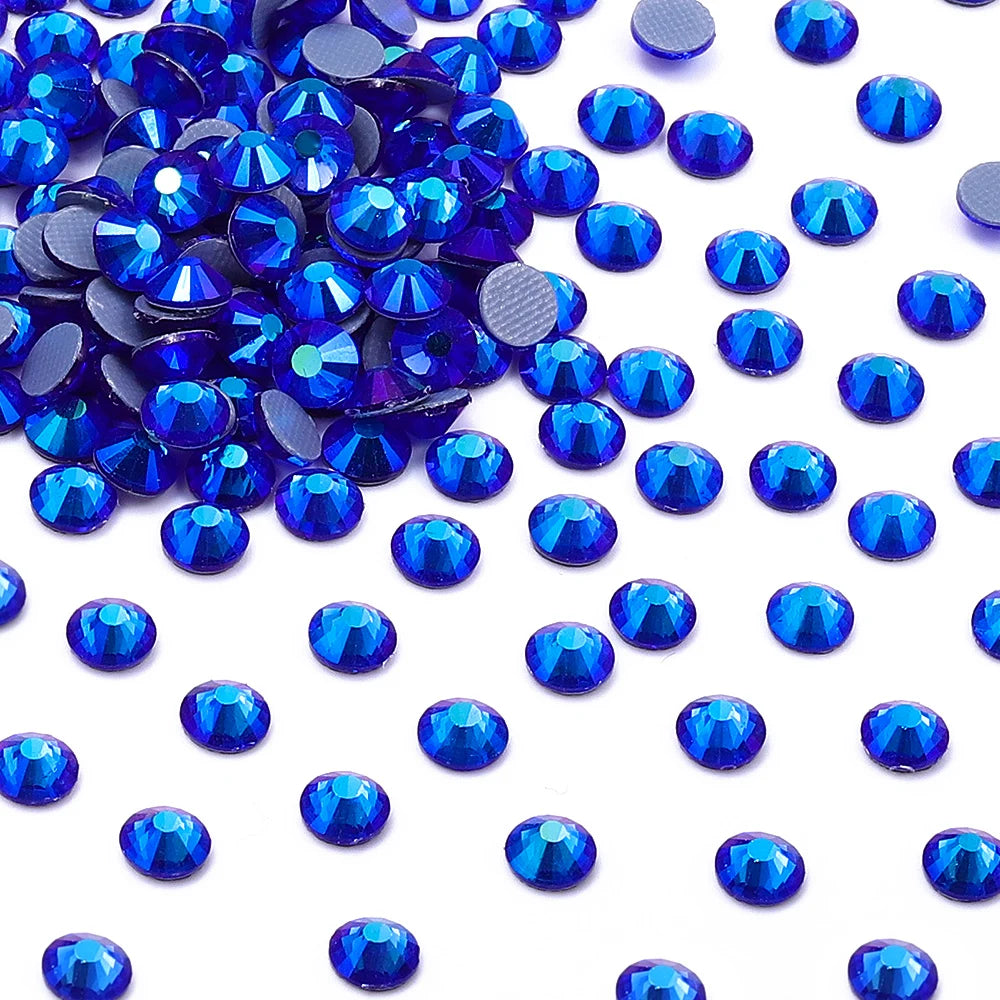 Hotfix Glass 60+Colors Rhinestone Crystal AB High Quality Rhinestones Bulk Crystals Stones Garment Accessories for Clothing