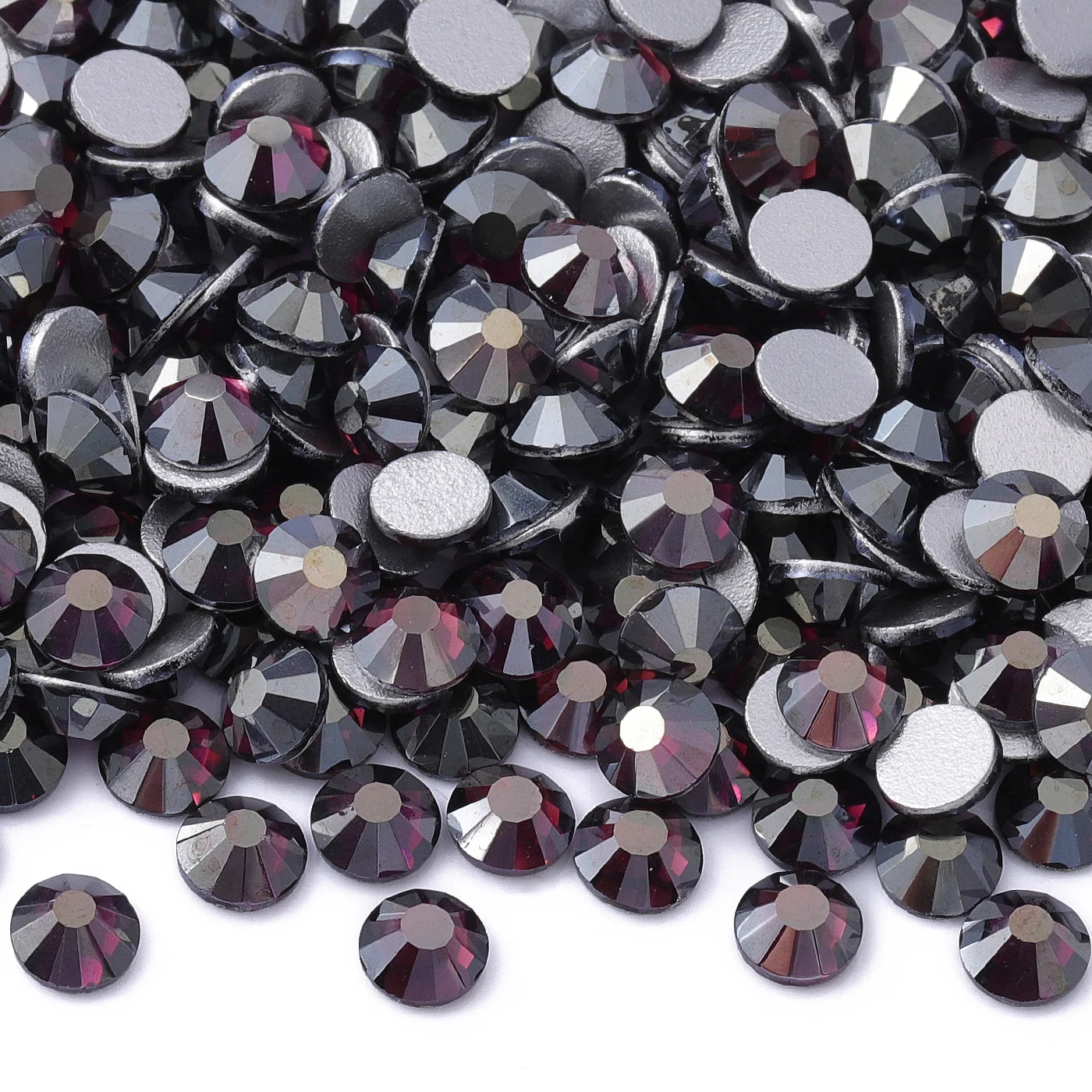 September New Colors Wholesale Royal Blue Rhinestone RNew Design Non Hotfix  Flat Back Crystal Glass  for DIY Nail Clothing