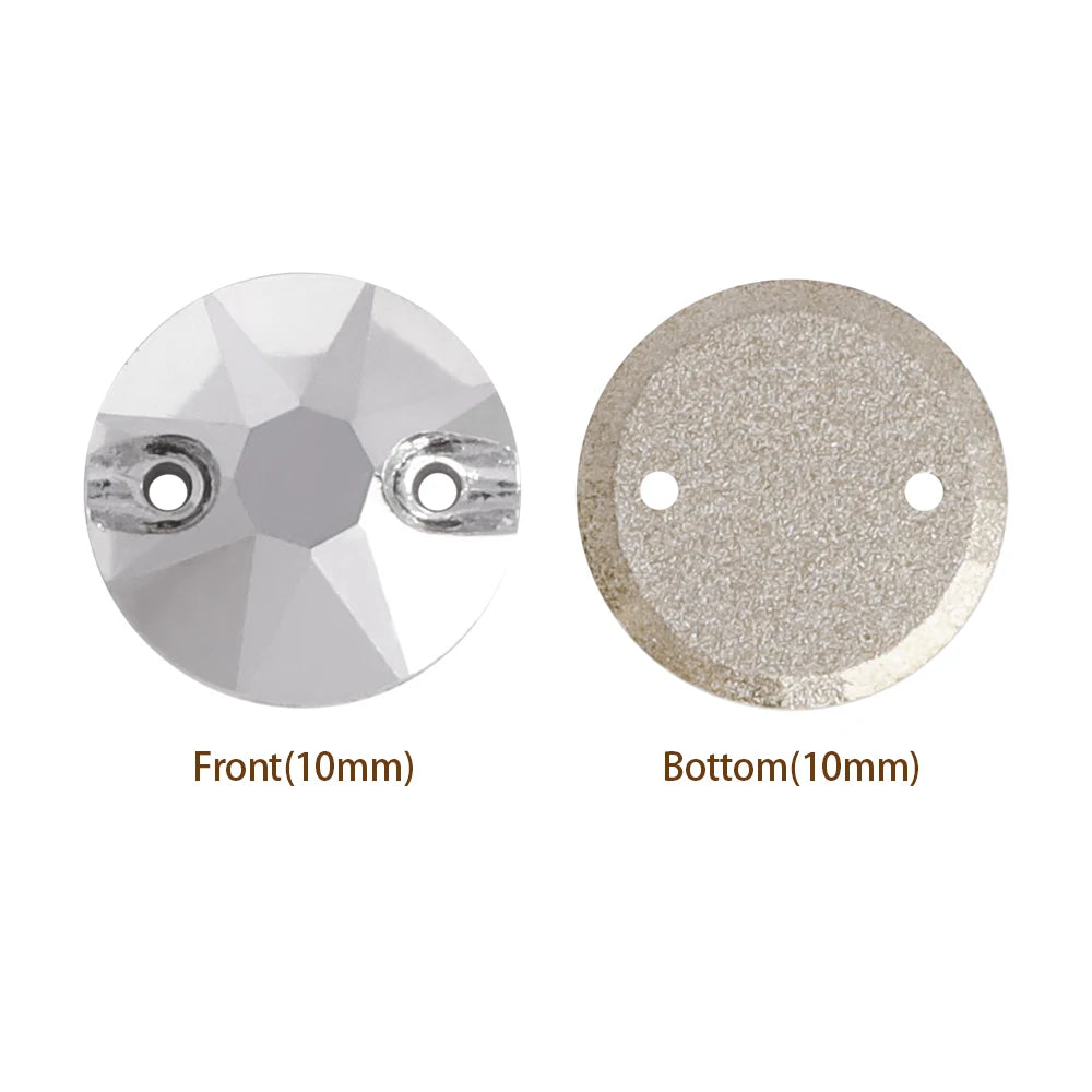 QIYI Factory Direct Wholesale Top Quality Durable Innovative Design Luxury Minimalist Versatile XIRIUS Sew-on Stone for DIY