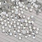 Hot-selling Glass Crystal Rhinestone  Bulk Glitter Non Hotfix Rhinestones for Garment Shoes Decorations