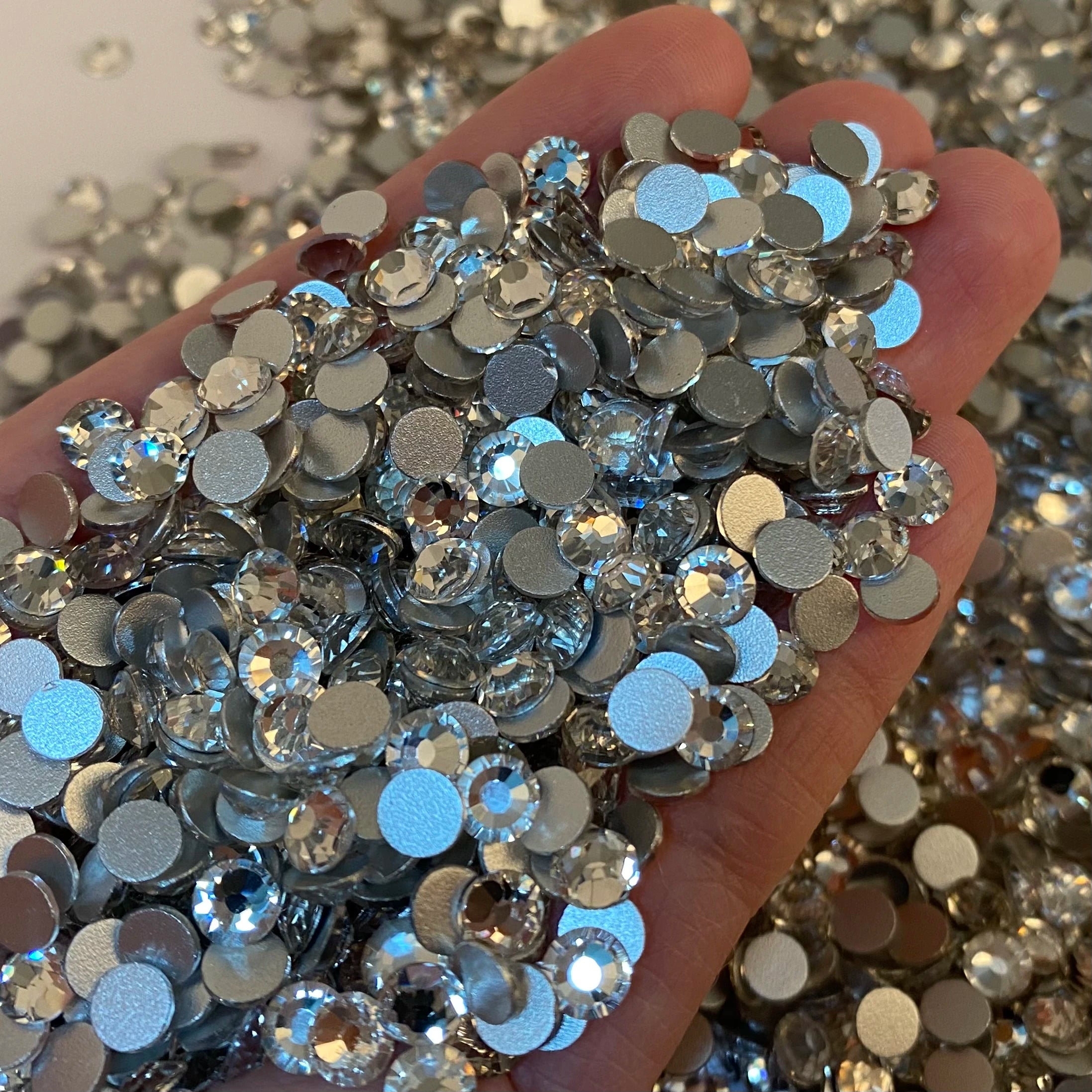 Wholesale Factory Price Multi Sizes Colorful Crystal AB Rhinestones Nail Rhinestones Bulk  for DIY Crafts