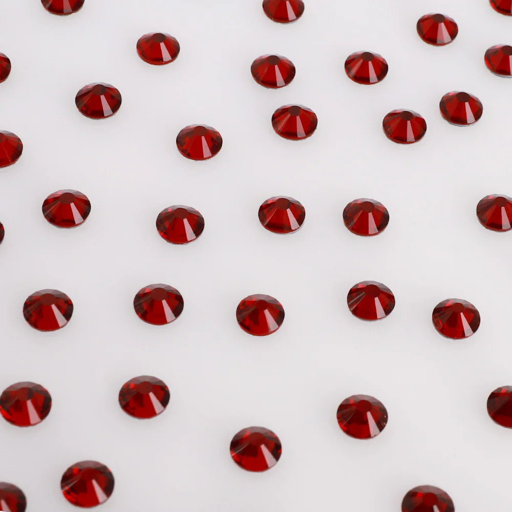 QIYI 1001-1035 SS30-SS50 Colors Flat Back Hot Fix Durable Latest Fashion Popular Style Glass Crystal Rhinestones for Garment
