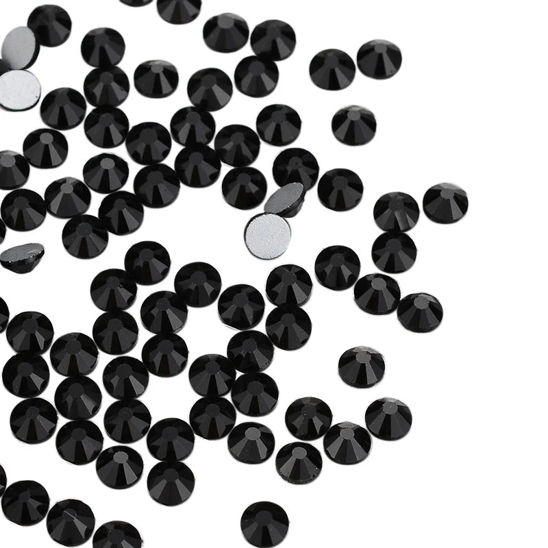VDD 163 for Magic Green SS4-SS30 Glass Rhinestones Crystal Flatback Strass Glitter Stones for DIY Nail Art & Bag Decorations