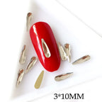 100pcs/Lot Crystal 3D Rhinestones Flat Back Shiny Stones Nail Art Decorations nail parts  Nail Gems Crystal Strass Accessories