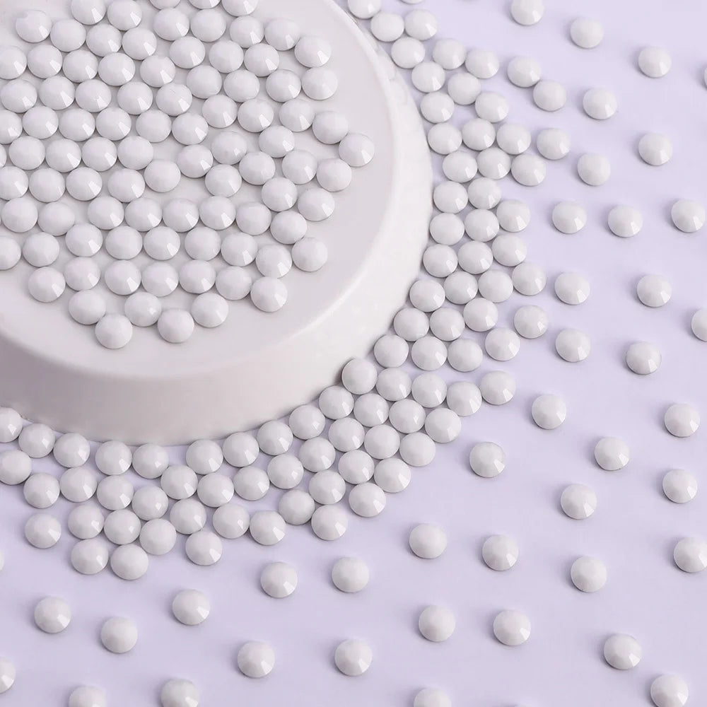 Crystal 1440pcs Rhinestone Supplies SS16 Flatback Rhinestones Bulk for Garment Accessories Nail DIY