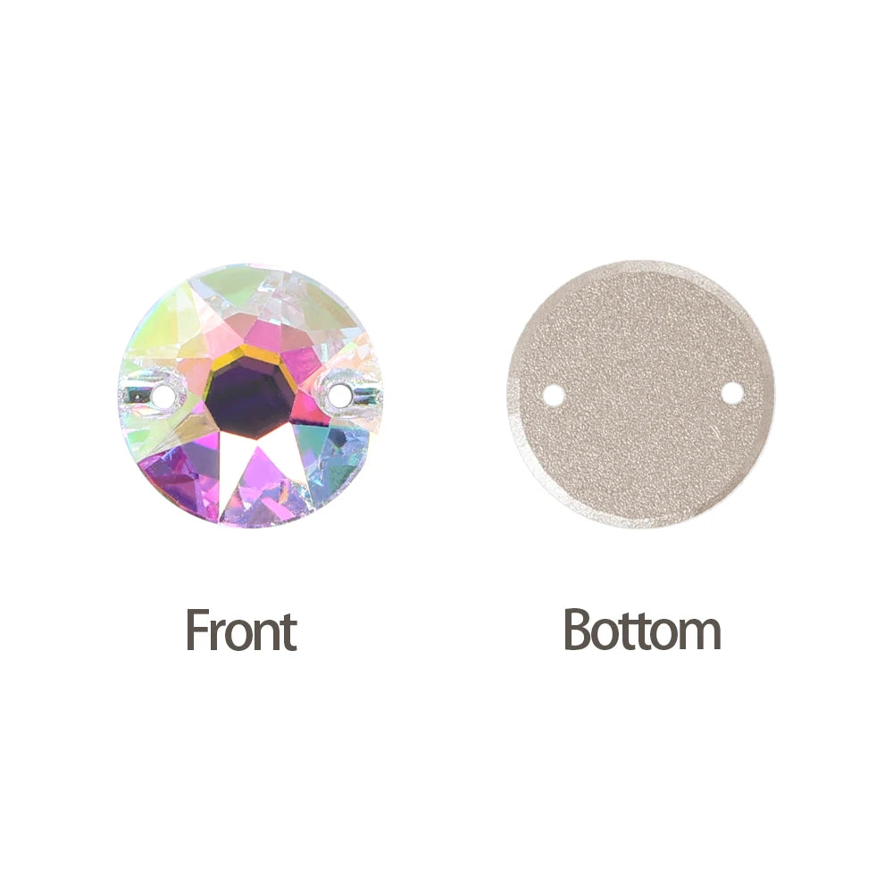 QIYI Factory Direct Wholesale Top Quality Durable Innovative Design Luxury Minimalist Versatile XIRIUS Sew-on Stone for DIY
