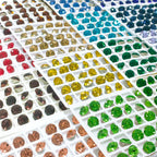 QIYI 2024 Fashion Wholesale Clear Colors Shimmer Luxury Top Quality K9 XIRIUS Chaton Pointback Rhinestone for DIY Garments
