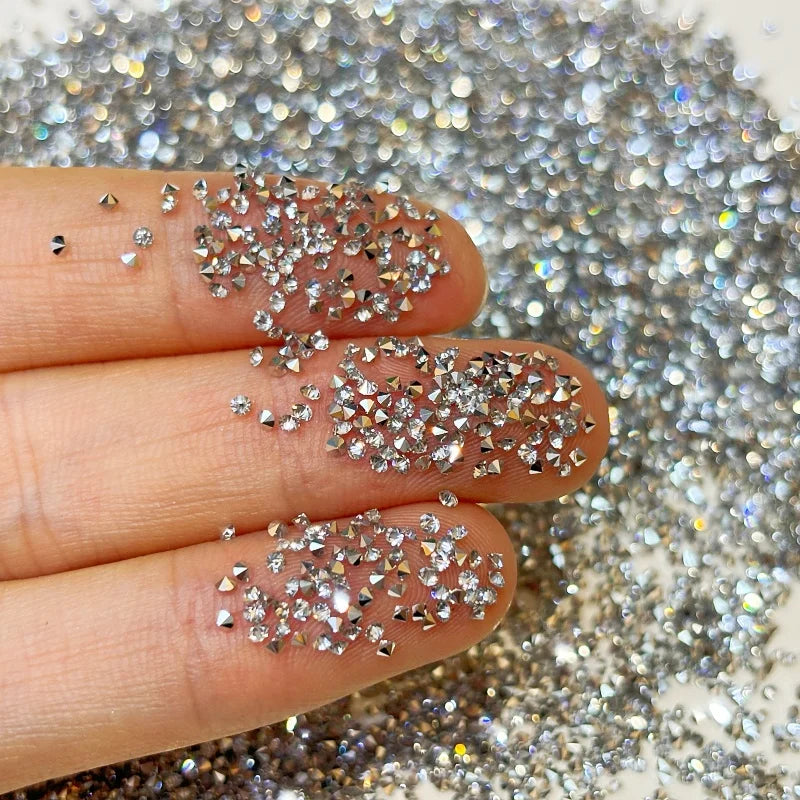 Point Back Rhinestone Wholesale Glass Crystal Rhinestone Nail Art DIY Decoration Materials Rhinestone