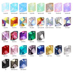 QY Wholesale Cosmic Sewing Crystal Glass Bling Sew-On Rhinestones Flat Back Non Hotfix Stones Bling for Clothing Accessory