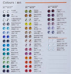 AB Crystal Hotfix Rhinestones Bulk Flatback Glass Iron-On Gems for DIY Garment Bags & Dress 14400 Pcs SS10 on Shirt Fabric