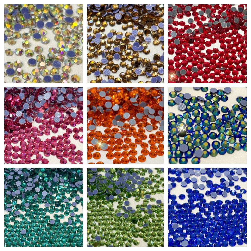 LCT Flat Back Hot Fix DIY Crystal Jewelry Accessories Iron Nail Rhinestone in Bulk Wholesale Loose Rhinestone for Jewelry Making