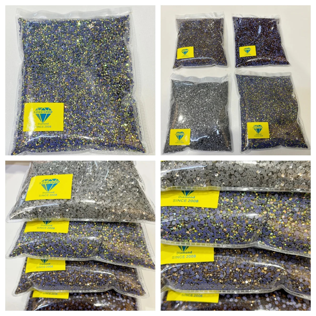 LCT Flat Back Hot Fix DIY Crystal Jewelry Accessories Iron Nail Rhinestone in Bulk Wholesale Loose Rhinestone for Jewelry Making