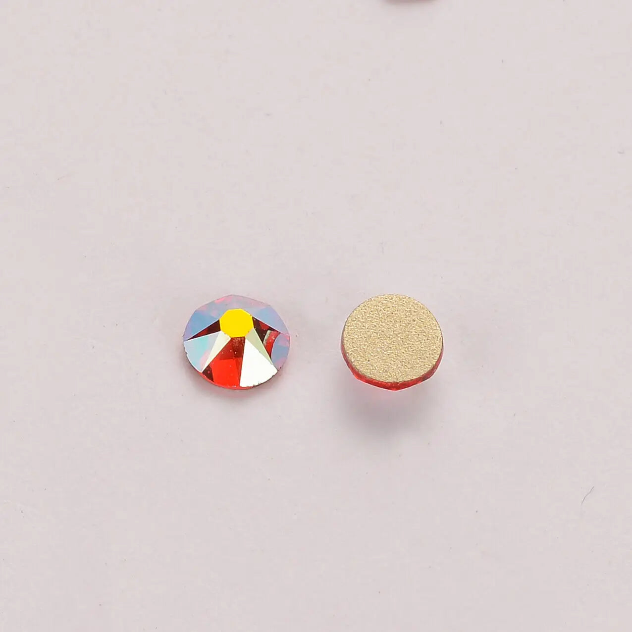 Wholesale Rhinestone 2088 Gold Base Green Volcano Effects Rhinestones High Quality Non Hot Fix Flatback Rhinestone