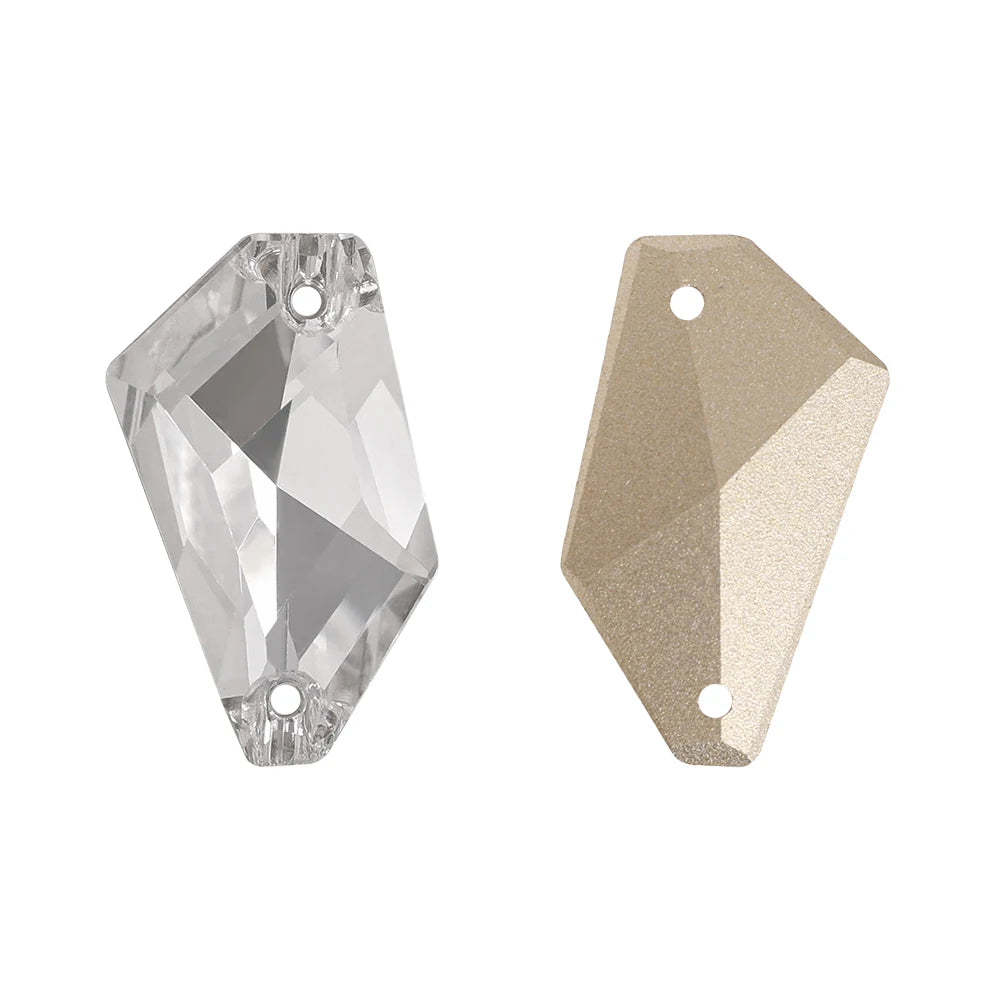 10Colors+ De-Art AB Crystal Bling Sew-on Rhinestones 5A Quality Non Hotfix Flat Back Sewing Stones Bling Wedding Decoration