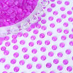 QIYI Wholesale Bling Mocha Neon Purple Glass Rhinestones Flat Back Non Hotfix Strass Crystal Rhinestone for Clothes Accessories