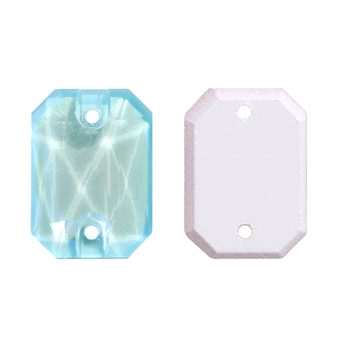 60+Colors Emerald Cut Sew on Rhinestones for Dancing Dress Accessories High Quality K9 Glass  for Jewelry Accessories