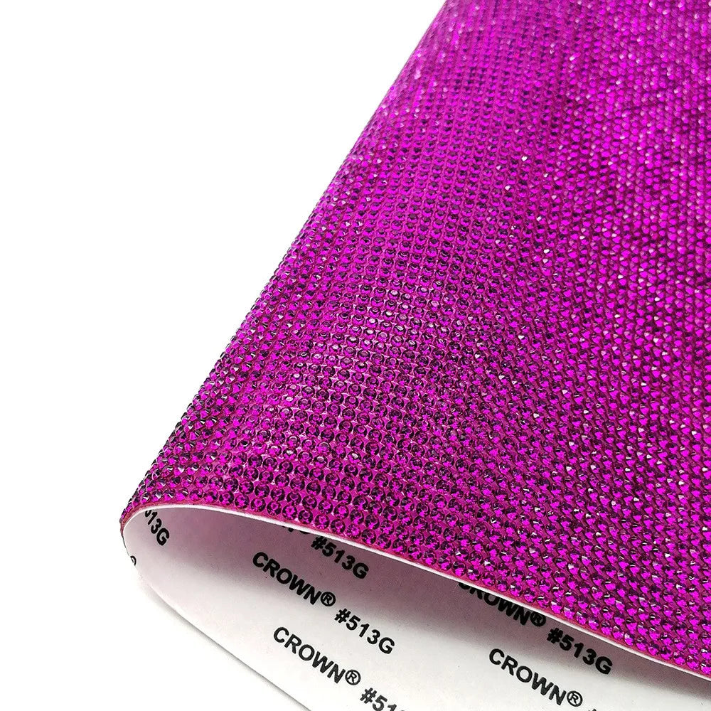 SS6 Hot Sales Custom Bling Bling Rhinestone Mesh Glass Crystal 2MM Hot Fix Rhinestone Sticker Rhinestones for Car